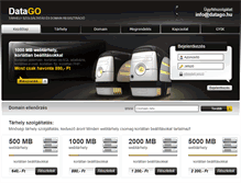 Tablet Screenshot of datago.hu